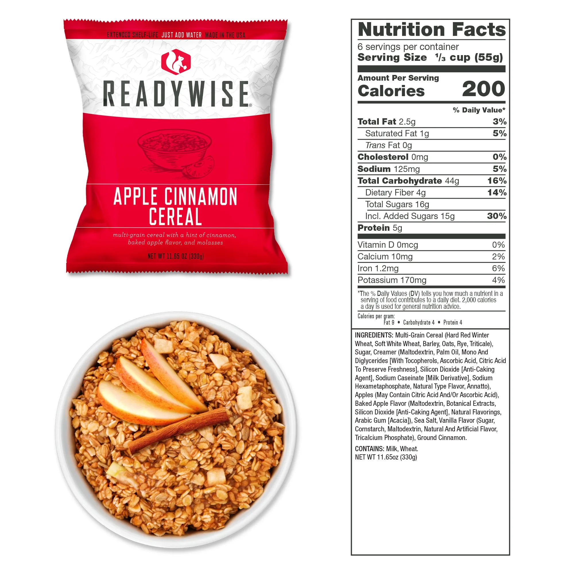1440 Serving Package of Long Term Emergency Food Supply