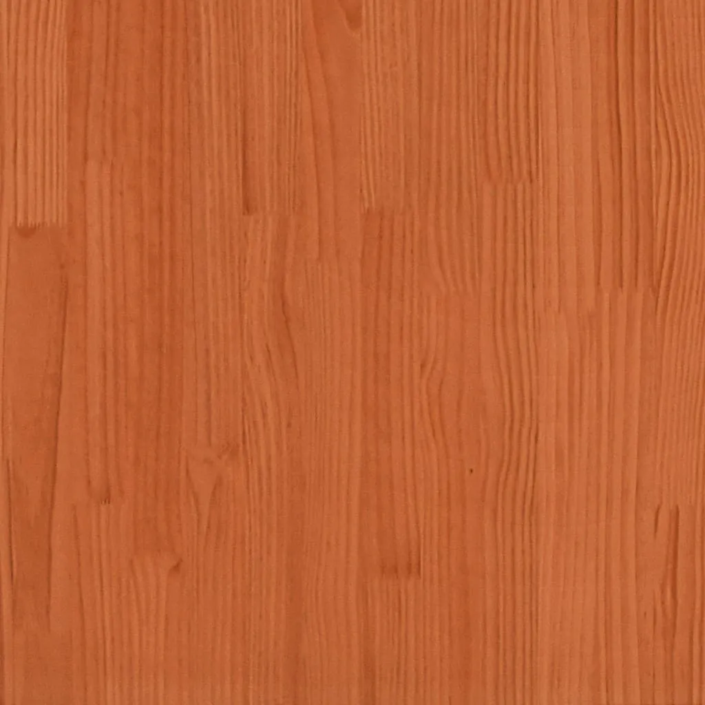 Daybed Wax Brown 90x200 cm Solid Wood Pine