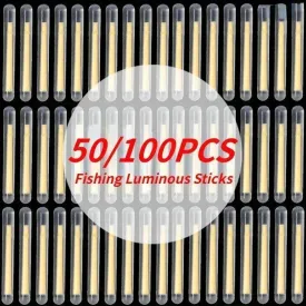 Fishing Float Light Sticks: Illuminate Your Night Fishing (Multiple Sizes & Quantities)
