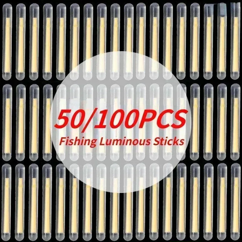 Fishing Float Light Sticks: Illuminate Your Night Fishing (Multiple Sizes & Quantities)