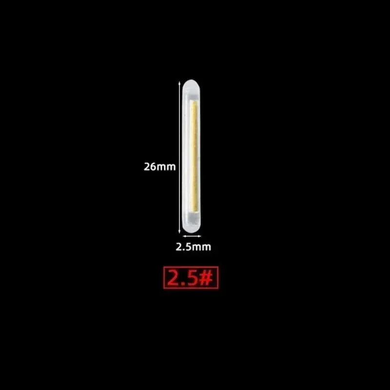 Fishing Float Light Sticks: Illuminate Your Night Fishing (Multiple Sizes & Quantities)