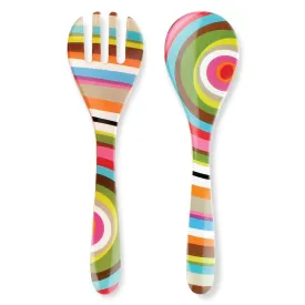 Ring Salad Server Set