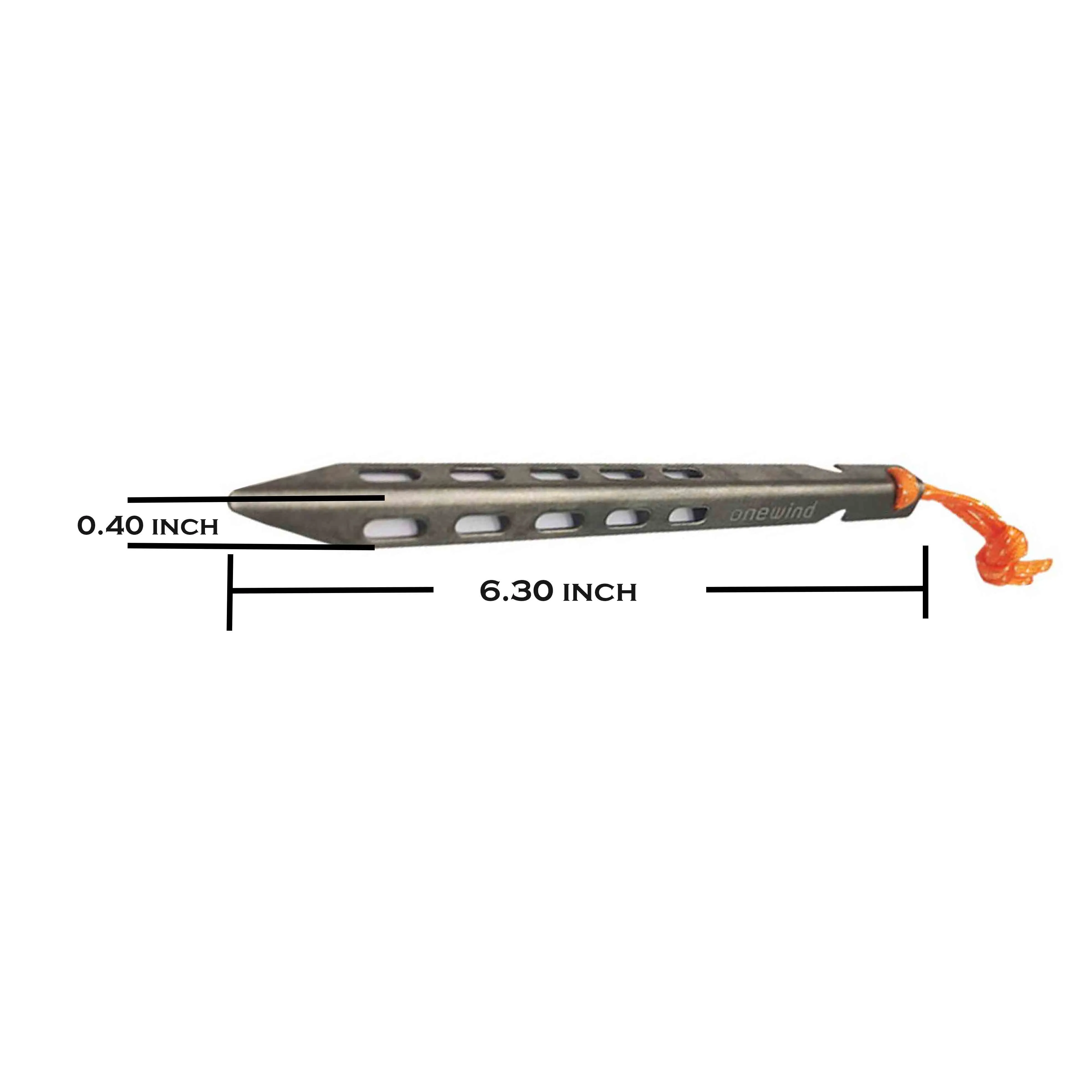Titanium Tent Stakes-V-Shaped
