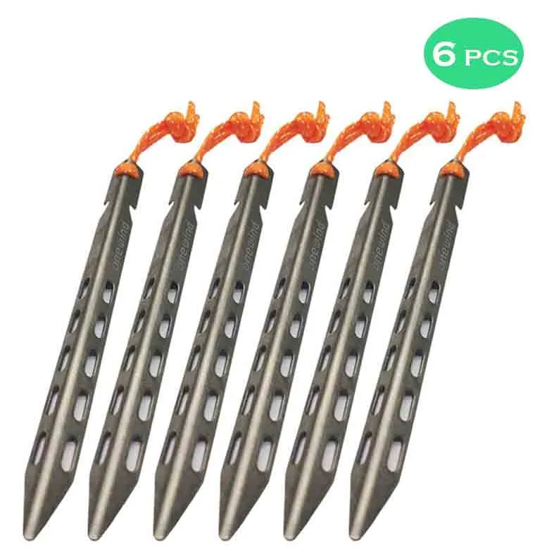 Titanium Tent Stakes-V-Shaped