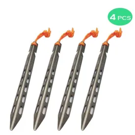 Titanium Tent Stakes-V-Shaped