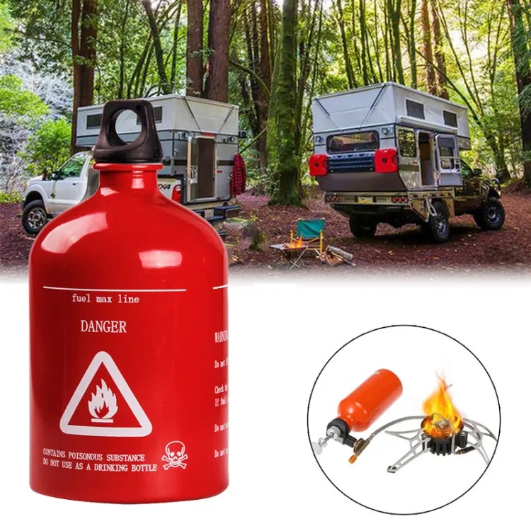yP01 All-aluminum Outdoor Stove Gasoline Bottle With Cap